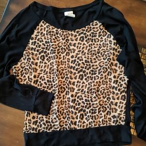 Pink Cheetah print shirt